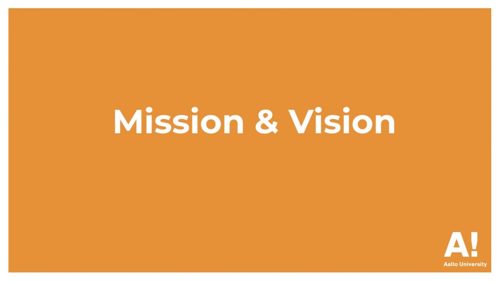 Mission & vision